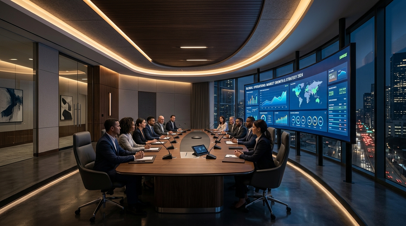 Meeting Rooms & Boardroom AV Systems